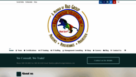 What Raostrategicsolutions.com website looked like in 2019 (4 years ago)