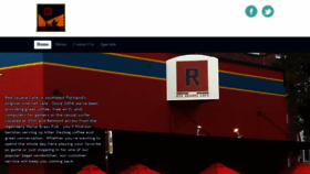 What Redsquarecafe.com website looked like in 2019 (4 years ago)