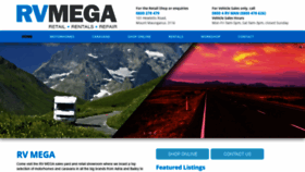 What Rvmega.co.nz website looked like in 2019 (4 years ago)