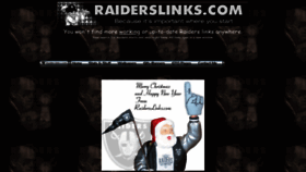 What Raiderslinks.com website looked like in 2019 (4 years ago)