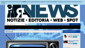 What Ranews.it website looked like in 2019 (5 years ago)