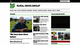 What Ruralnewsgroup.co.nz website looked like in 2019 (4 years ago)