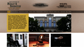 What Reillylawofficestreator.com website looked like in 2019 (4 years ago)