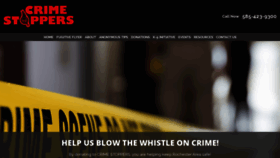 What Roccrimestoppers.com website looked like in 2019 (4 years ago)