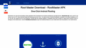 What Rootmasterapk.org website looked like in 2019 (4 years ago)