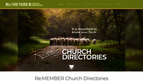 What Rememberchurchdirectories.com website looked like in 2019 (4 years ago)
