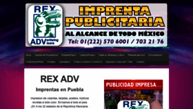 What Rex-adv.com website looked like in 2019 (4 years ago)