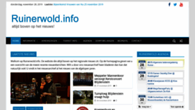 What Ruinerwold.info website looked like in 2019 (4 years ago)