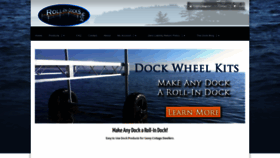 What Roll-in-docks.com website looked like in 2019 (4 years ago)