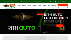 What Rithauto.com website looked like in 2019 (4 years ago)