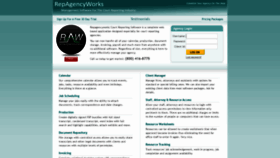 What Repagencyworks.com website looked like in 2019 (4 years ago)
