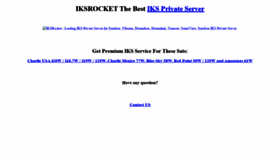 What Rocketserver.tv website looked like in 2019 (4 years ago)