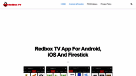 What Redboxtv.app website looked like in 2019 (4 years ago)