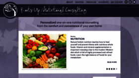 What Rootsupnutrition.com website looked like in 2019 (4 years ago)