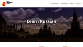 What Russian.sg website looked like in 2019 (4 years ago)