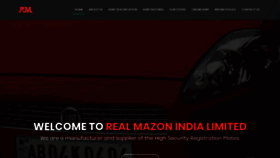 What Realmazon.com website looked like in 2019 (4 years ago)