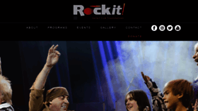 What Rockitacademy.org website looked like in 2019 (5 years ago)