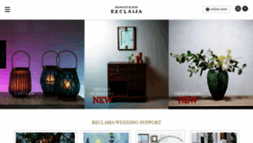 What Reclama.jp website looked like in 2019 (5 years ago)