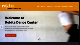 What Rokitadancecenter.com website looked like in 2019 (4 years ago)