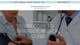 What Riversidemedicalclinic.net website looked like in 2019 (4 years ago)
