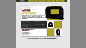 What Rbannis.com website looked like in 2019 (4 years ago)
