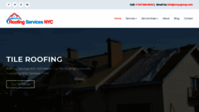 What Roofingservicesnyc.com website looked like in 2019 (4 years ago)