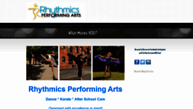 What Rhythmicsonline.com website looked like in 2019 (4 years ago)