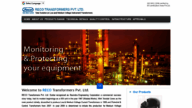 What Reco-transformers.com website looked like in 2019 (6 years ago)