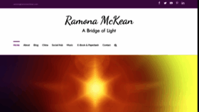 What Ramonamckean.com website looked like in 2019 (4 years ago)