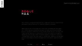 What Roguehaa.com website looked like in 2019 (4 years ago)