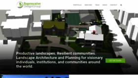 What Regenerativedesigngroup.com website looked like in 2019 (4 years ago)