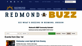 What Redmondbuzz.com website looked like in 2019 (4 years ago)