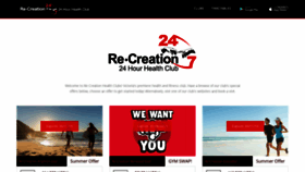 What Re-creation.com.au website looked like in 2019 (4 years ago)