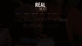 What Realfakemeats.com website looked like in 2019 (4 years ago)