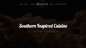 What Rizzosmemphis.com website looked like in 2019 (4 years ago)
