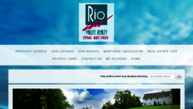 What Riovalleyrealty.com website looked like in 2019 (4 years ago)
