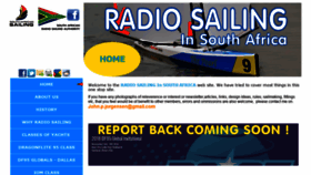 What Radiosailing.co.za website looked like in 2019 (4 years ago)