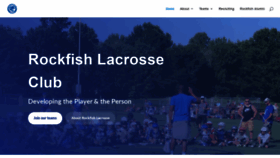What Rockfishlax.com website looked like in 2019 (4 years ago)