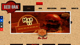 What Redoakbbq.com website looked like in 2019 (4 years ago)