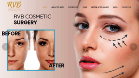 What Rvbcosmeticsurgery.com website looked like in 2019 (4 years ago)