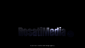 What Rosatimedia.com website looked like in 2019 (4 years ago)