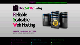 What Richosofthosting.com website looked like in 2019 (4 years ago)
