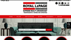 What Royallepagesupreme.ca website looked like in 2019 (4 years ago)