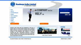 What Roadwaysindia.com website looked like in 2019 (4 years ago)