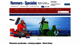 What Remmers-specialist.nl website looked like in 2019 (4 years ago)