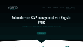 What Registerevents.co.za website looked like in 2019 (4 years ago)