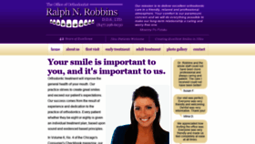What Ralphrobbinsdds.com website looked like in 2019 (4 years ago)