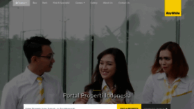 What Raywhite.co.id website looked like in 2019 (4 years ago)