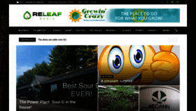 What Releaf.co website looked like in 2019 (4 years ago)