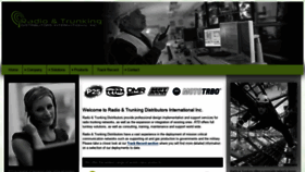 What Radioandtrunking.com website looked like in 2019 (4 years ago)